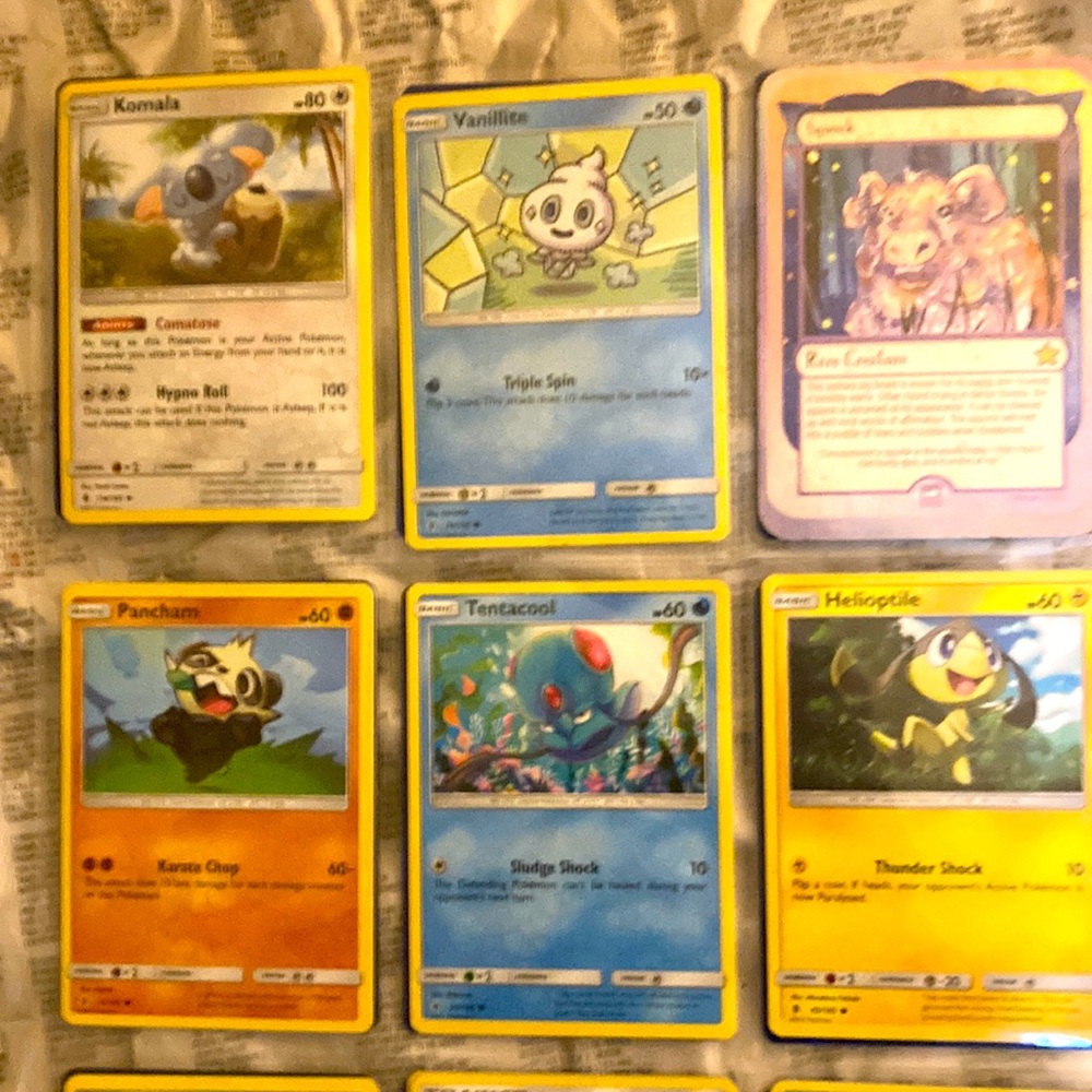 Many Pokémon cards and DC Comics.. Take a look Make me an offer
